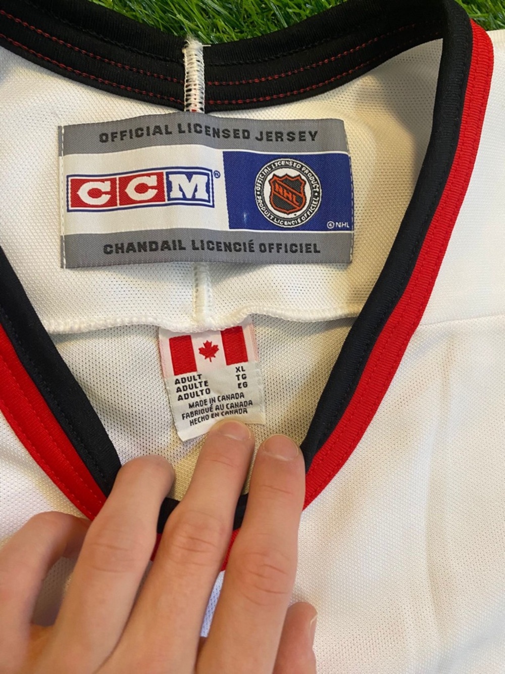 Vintage NHL Ottawa Senators hockey jersey size XL - Picture 3 of 3